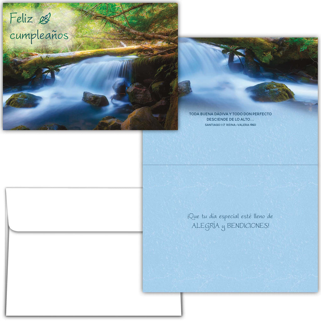 Religious Birthday Cards with Scripture in Spanish | Dios Te Celebra