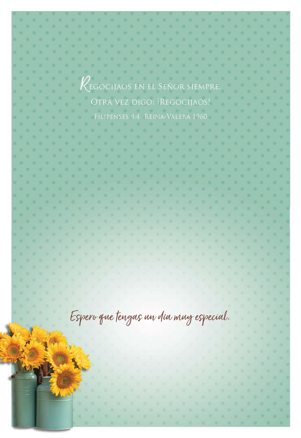 Religious Birthday Cards with Scripture in Spanish | Dios Te Celebra