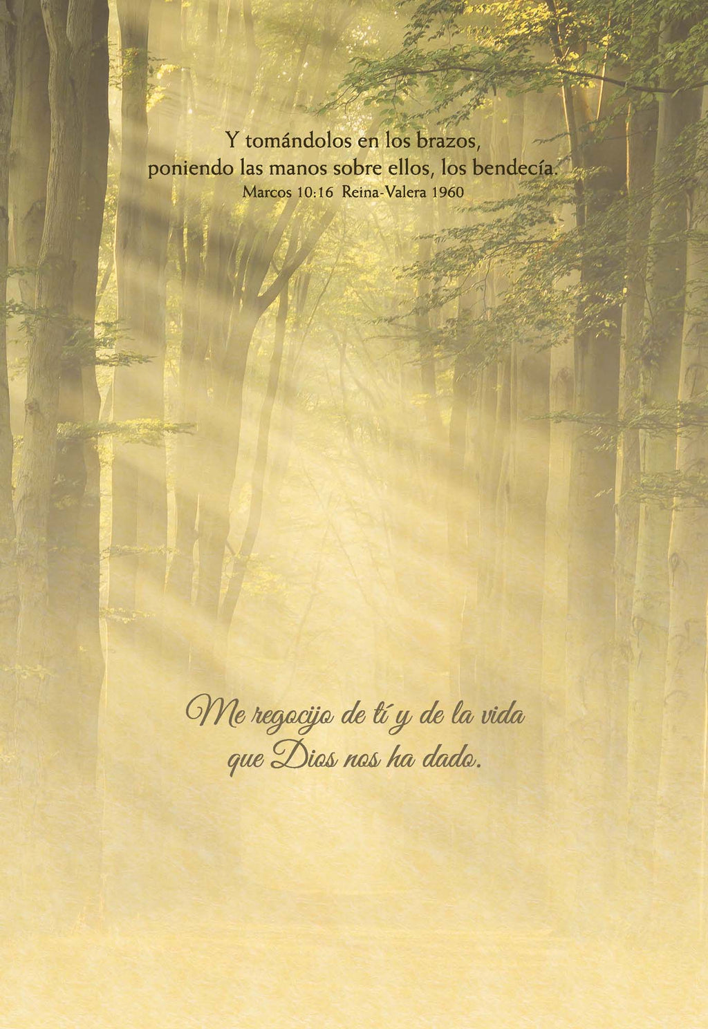 Religious Birthday Cards with Scripture in Spanish | Dios Te Celebra