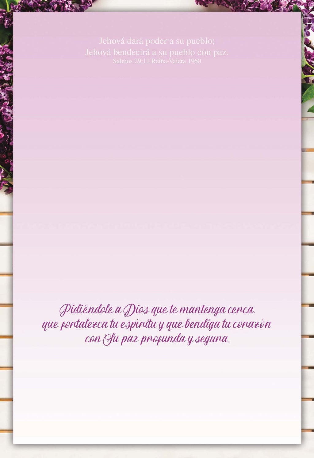 Religious Praying for You Cards in Spanish with Scripture | Bendiciones en Oración