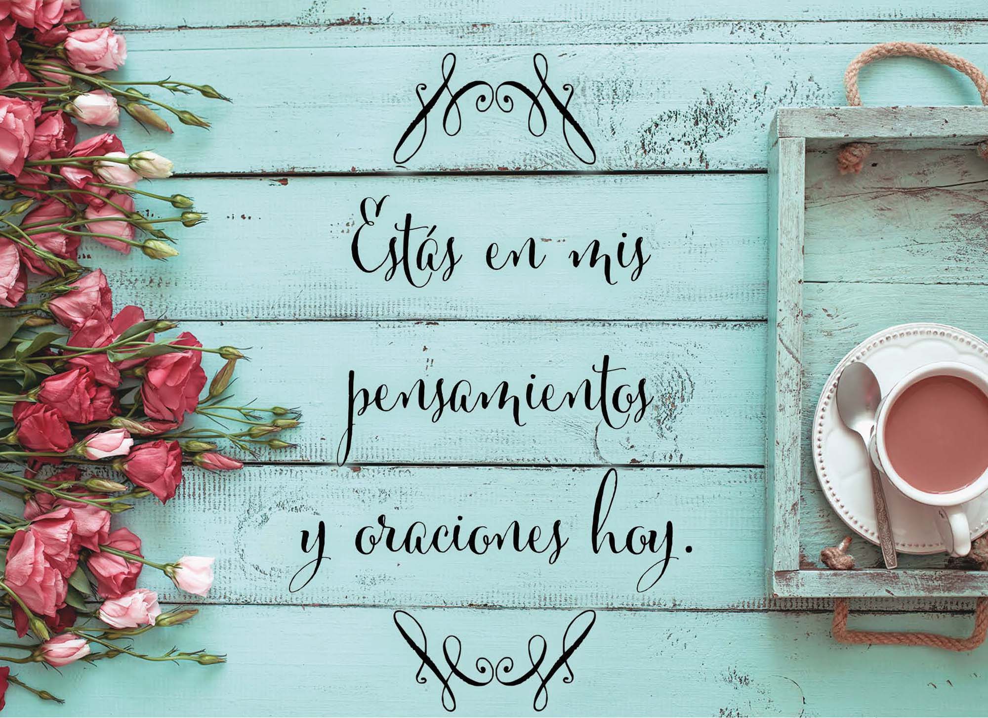 Religious Praying for You Cards in Spanish with Scripture | Bendiciones en Oración
