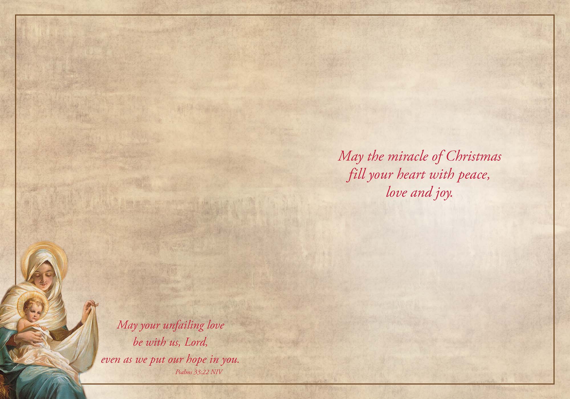 Shared Blessings | Holy Family Boxed Christian Christmas Cards, 18 Count