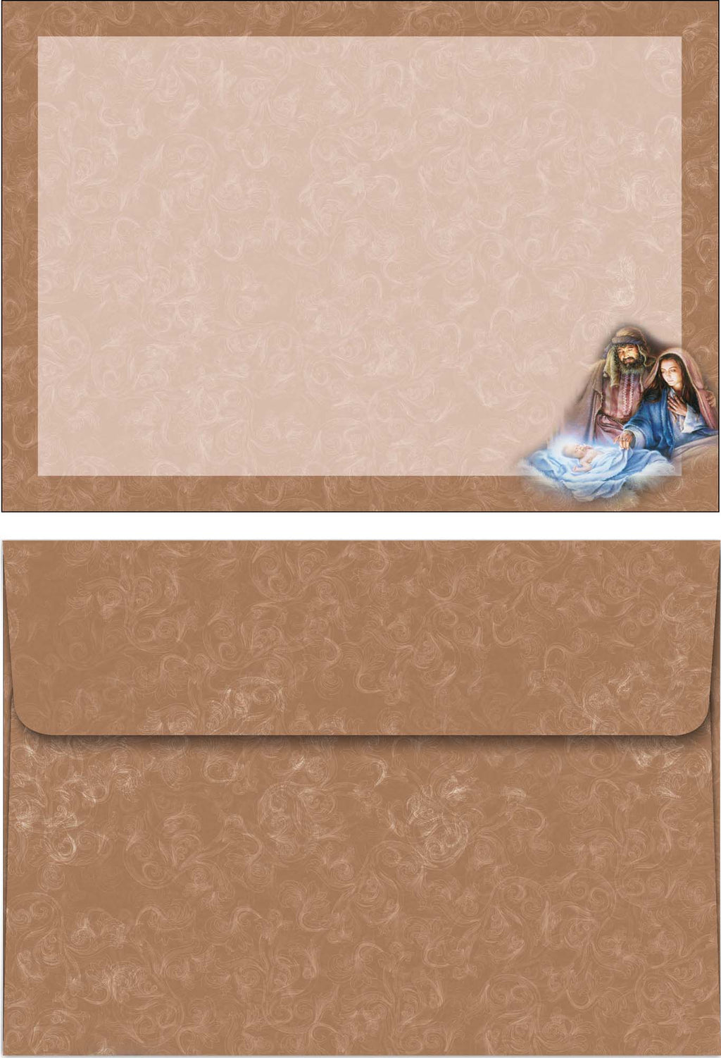 No Room in the Inn | Boxed Christian Christmas Cards, 18 Count