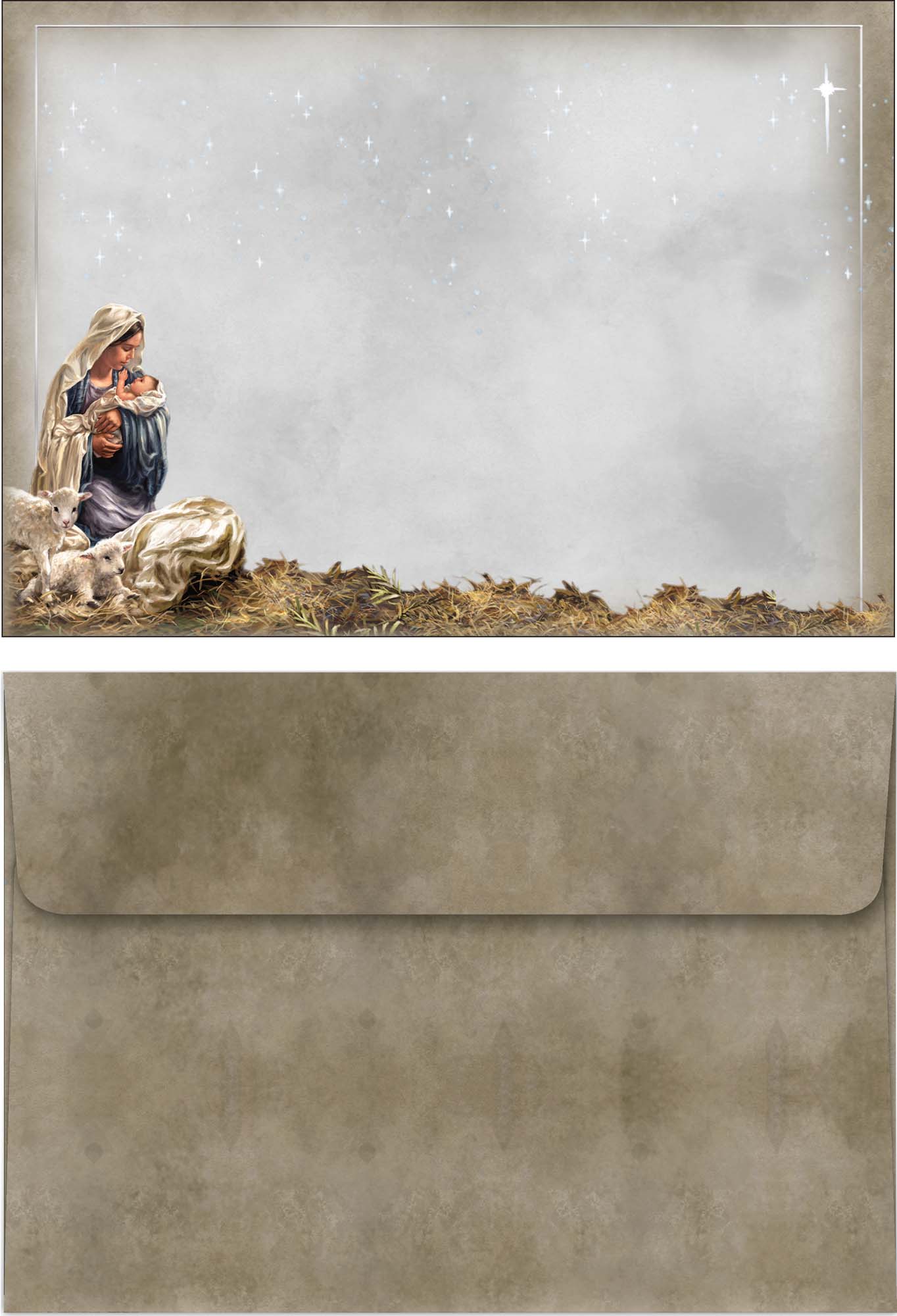 The Lamb of God | Shared Blessings Christian Christmas Cards, 18 Count, 5 x 7 Inch