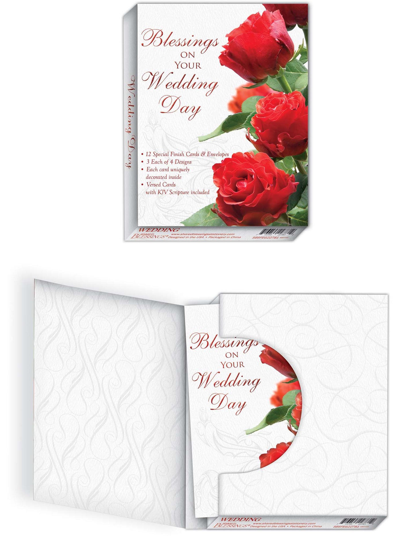 Wedding Day - Boxed Assortment Wedding Cards by Shared Blessings