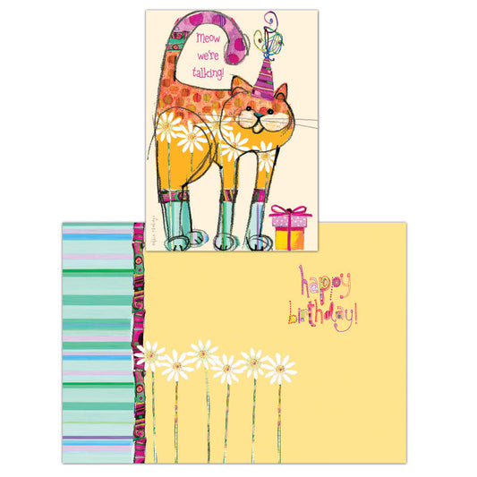 Meow We're Talking - Birthday Card