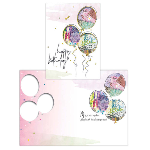 Birthday Balloons - Birthday Card