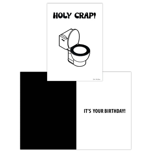 Holy Crap! Birthday Greeting Card
