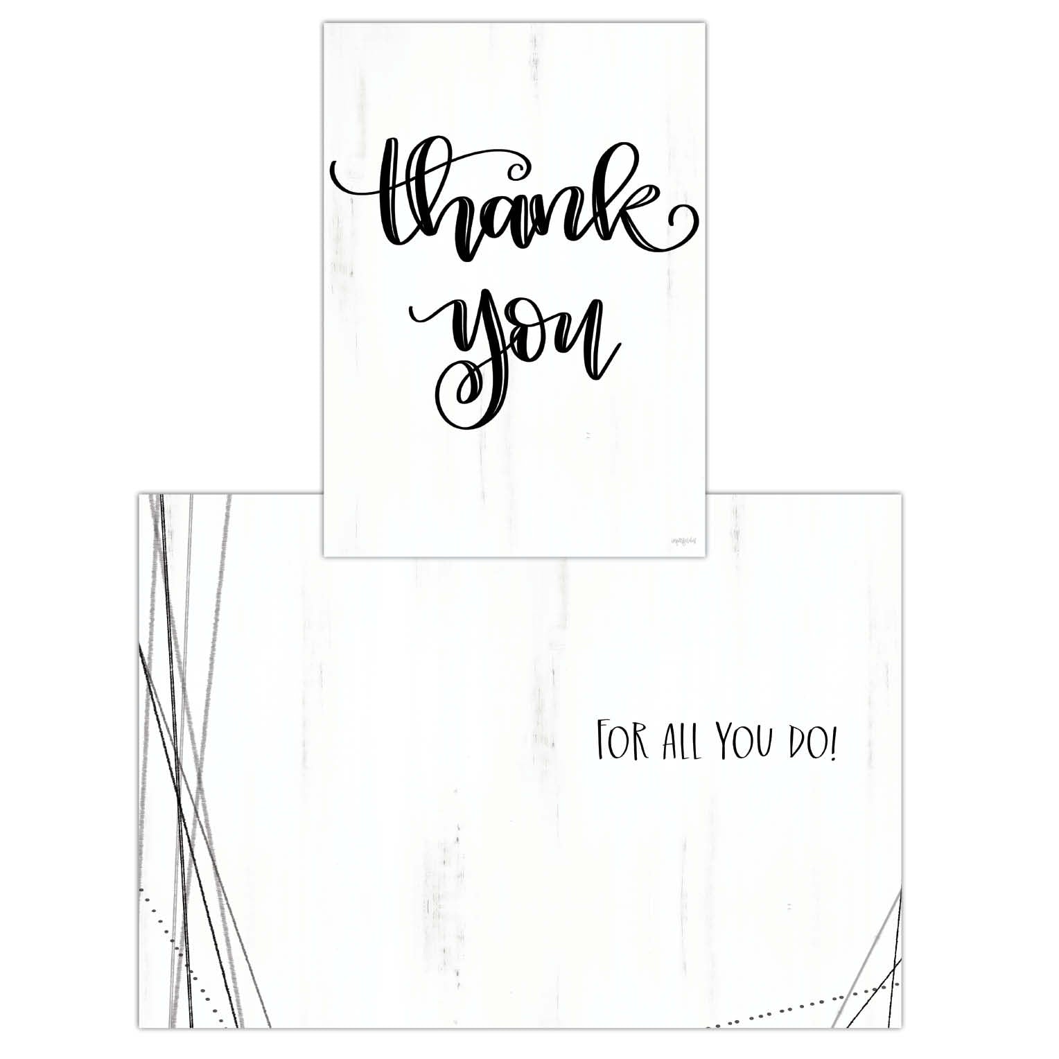 For All You Do Thank You Card