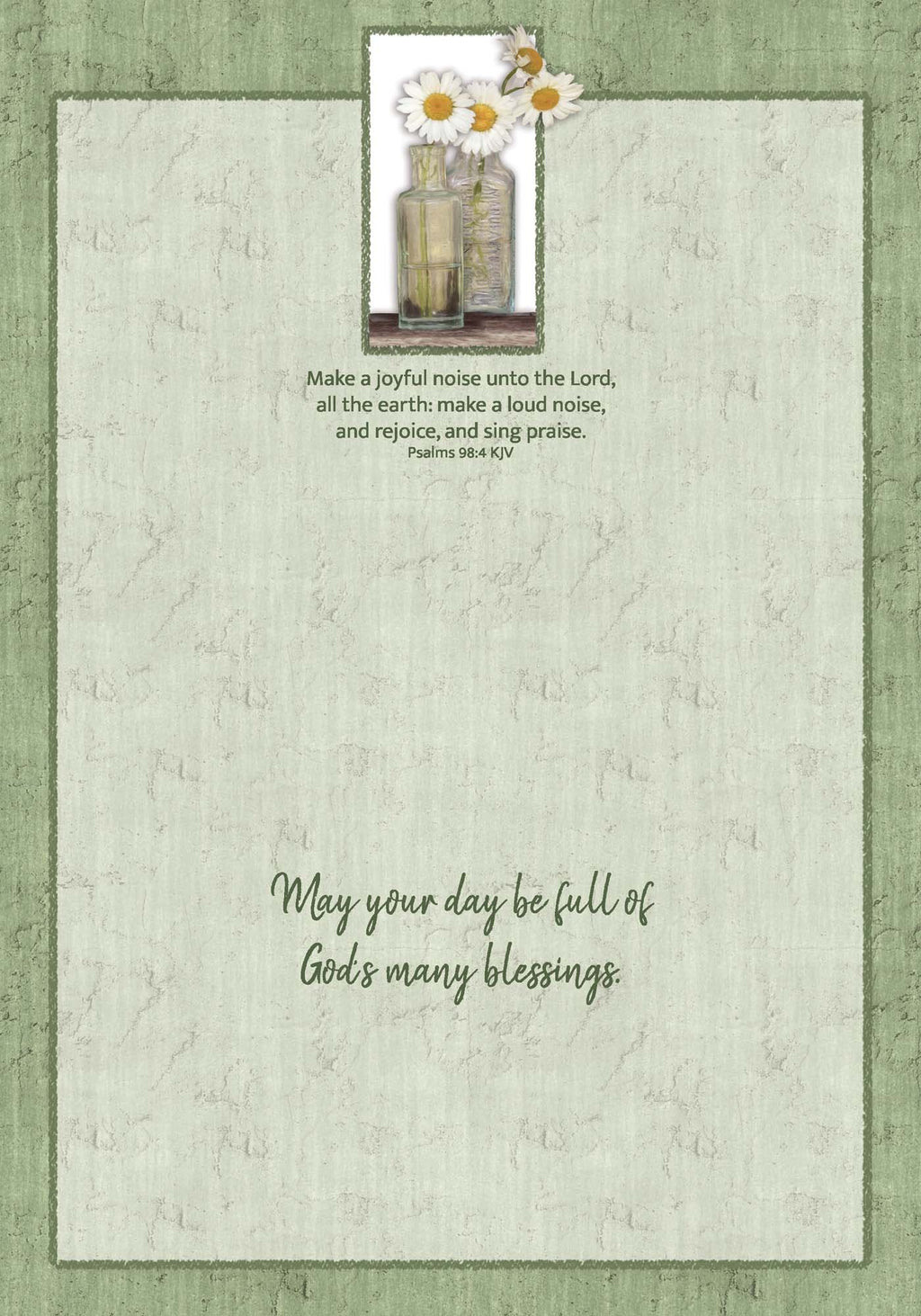 Christian Birthday Card with Scripture - He Loves Me