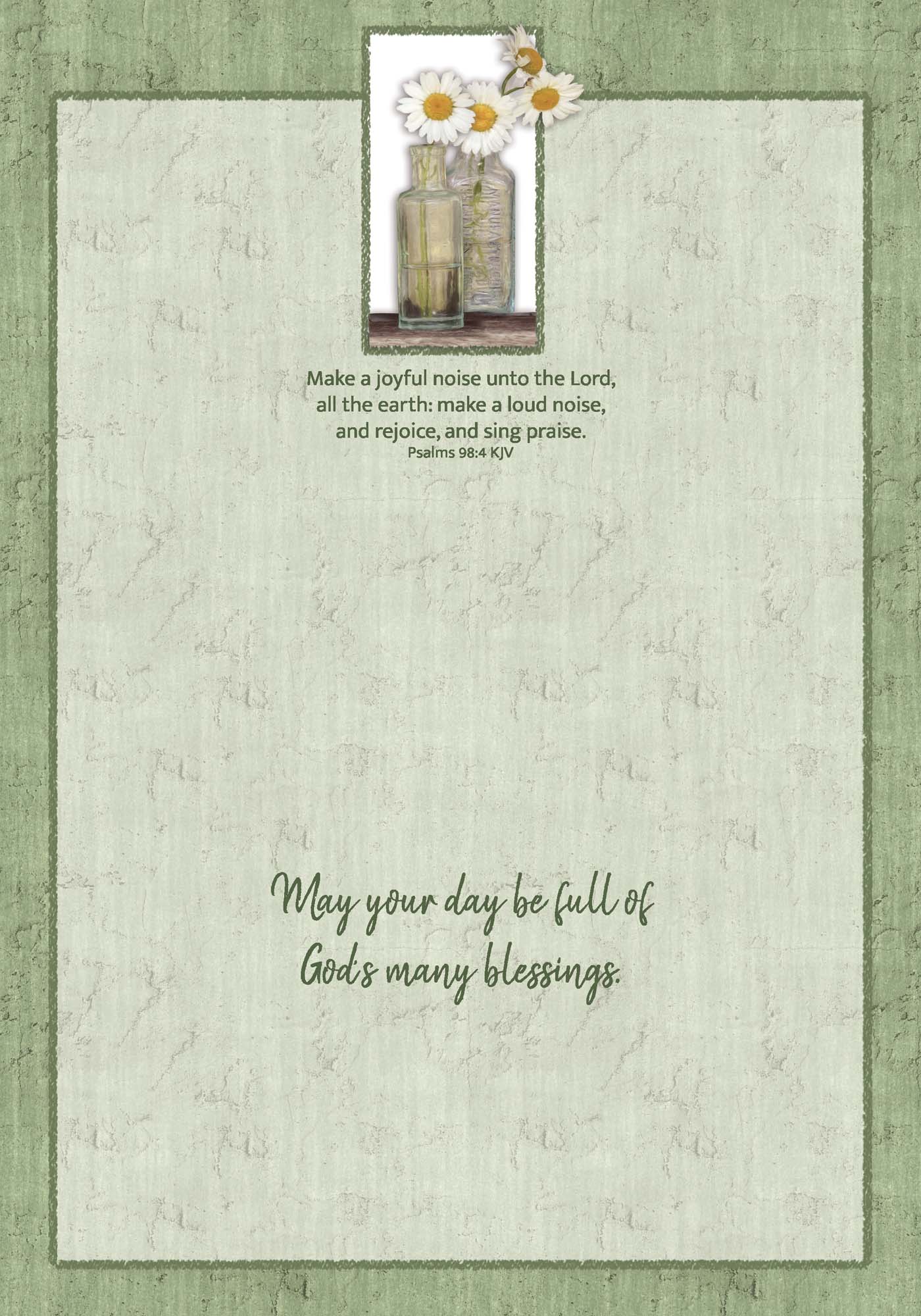 Christian Birthday Card with Scripture - He Loves Me