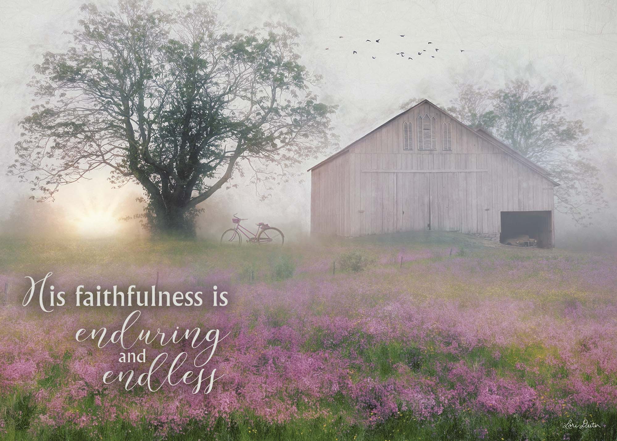 His Faithfulness Is Endless – Praying For You Card
