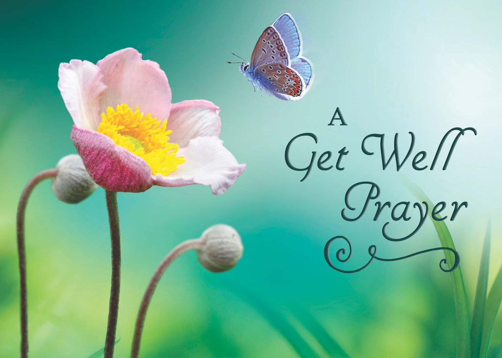 Religious Get Well Card | Fluttering Butterfly