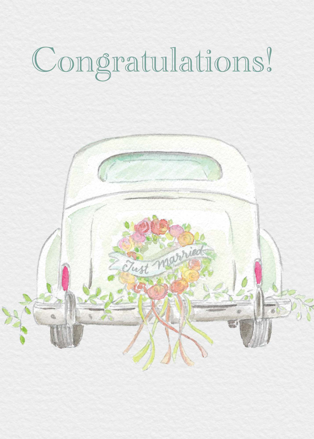 Christian Wedding Card – Just Married