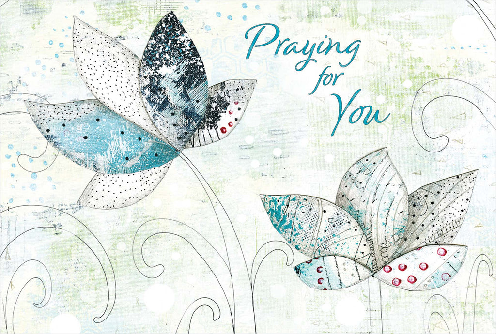 Praying for You Card | Lotus Flowers