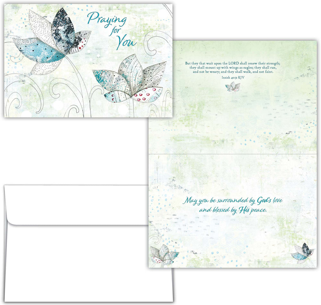 Praying for You Card | Lotus Flowers
