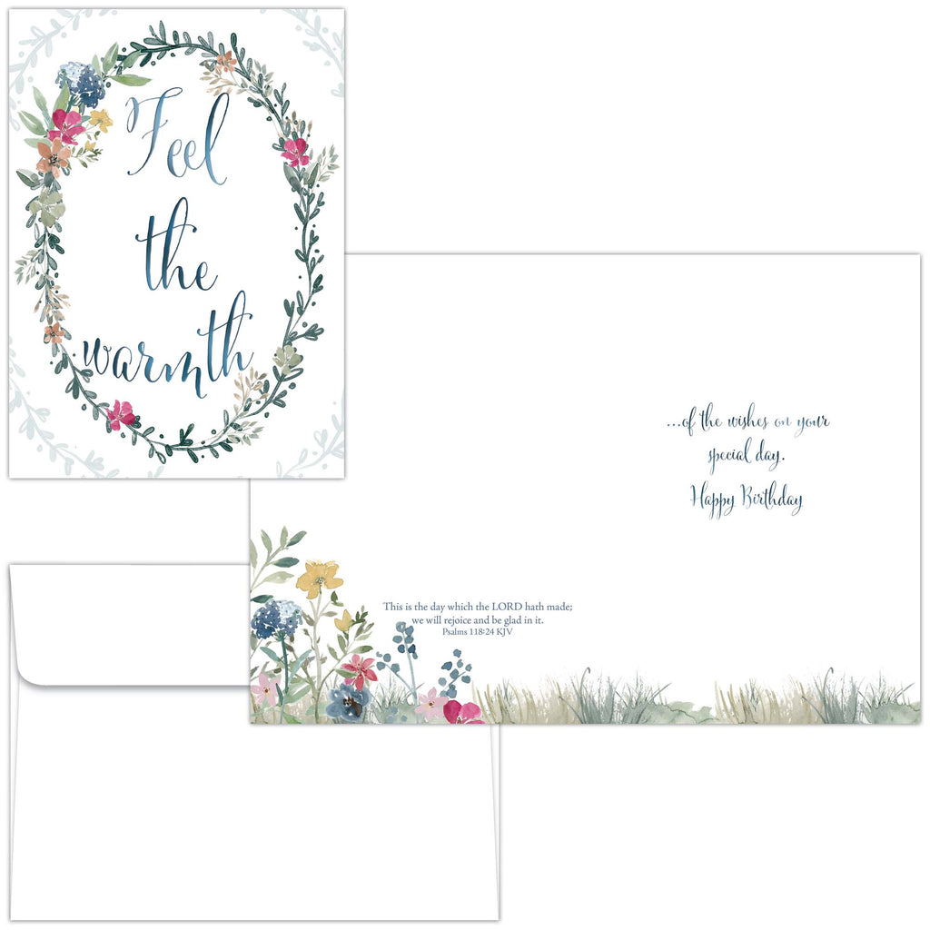 Religious Birthday Card | Feel The Warmth Birthday