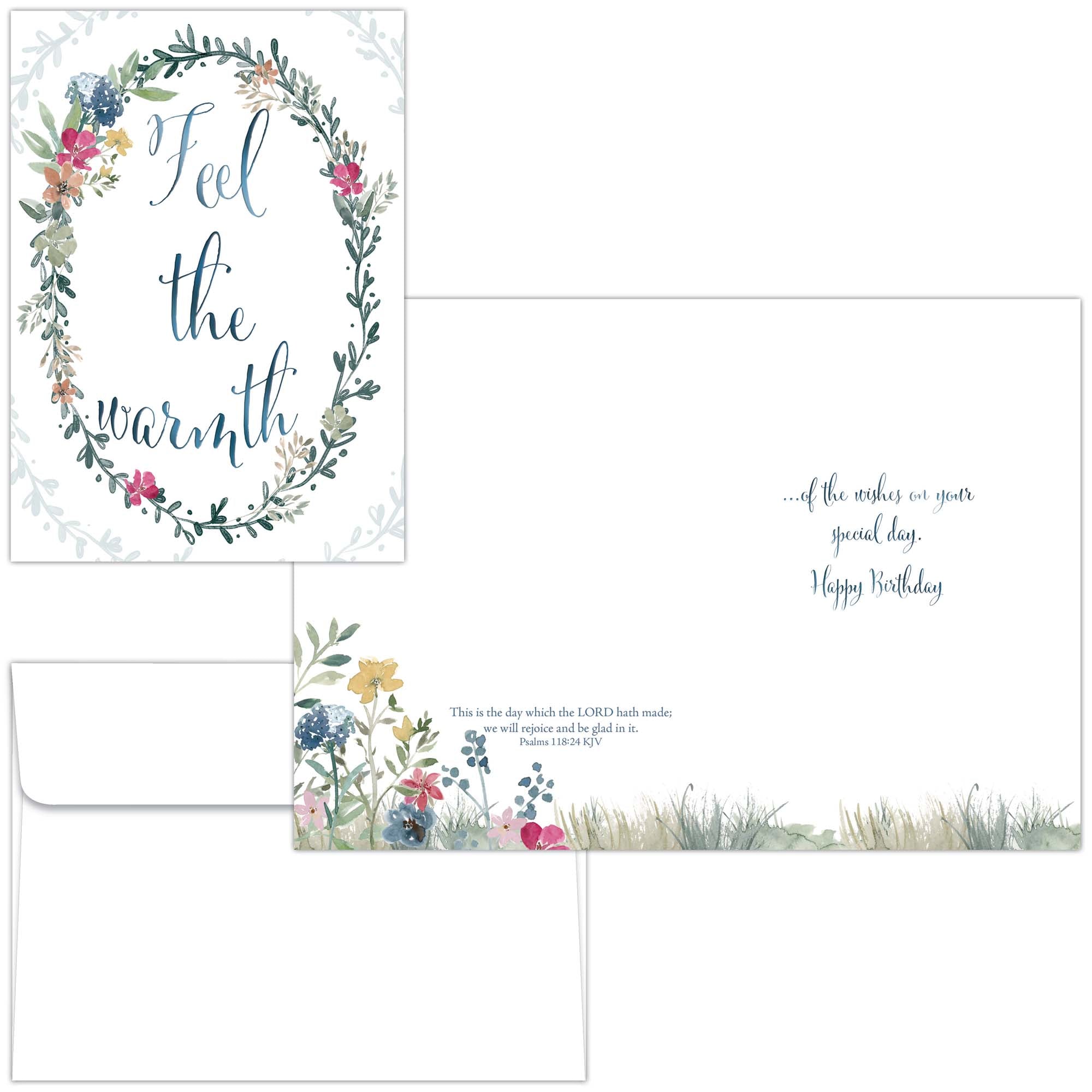 Religious Birthday Card | Feel The Warmth Birthday
