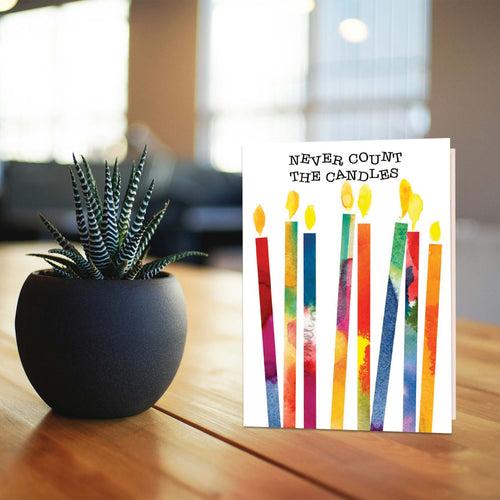 Christian Birthday Card | Don't Count the Candles