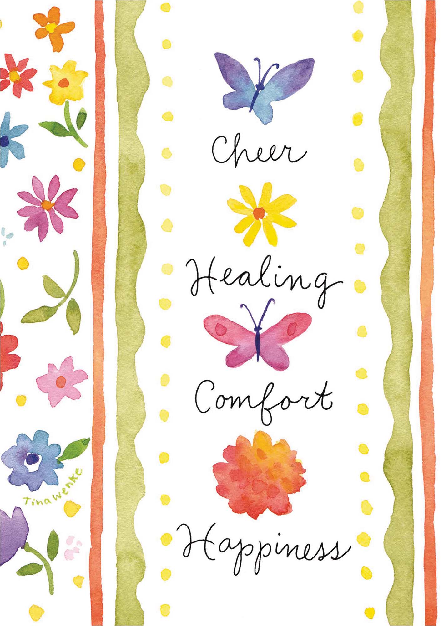 Religious Get Well Card | Cheer, Healing, Comfort, Happiness