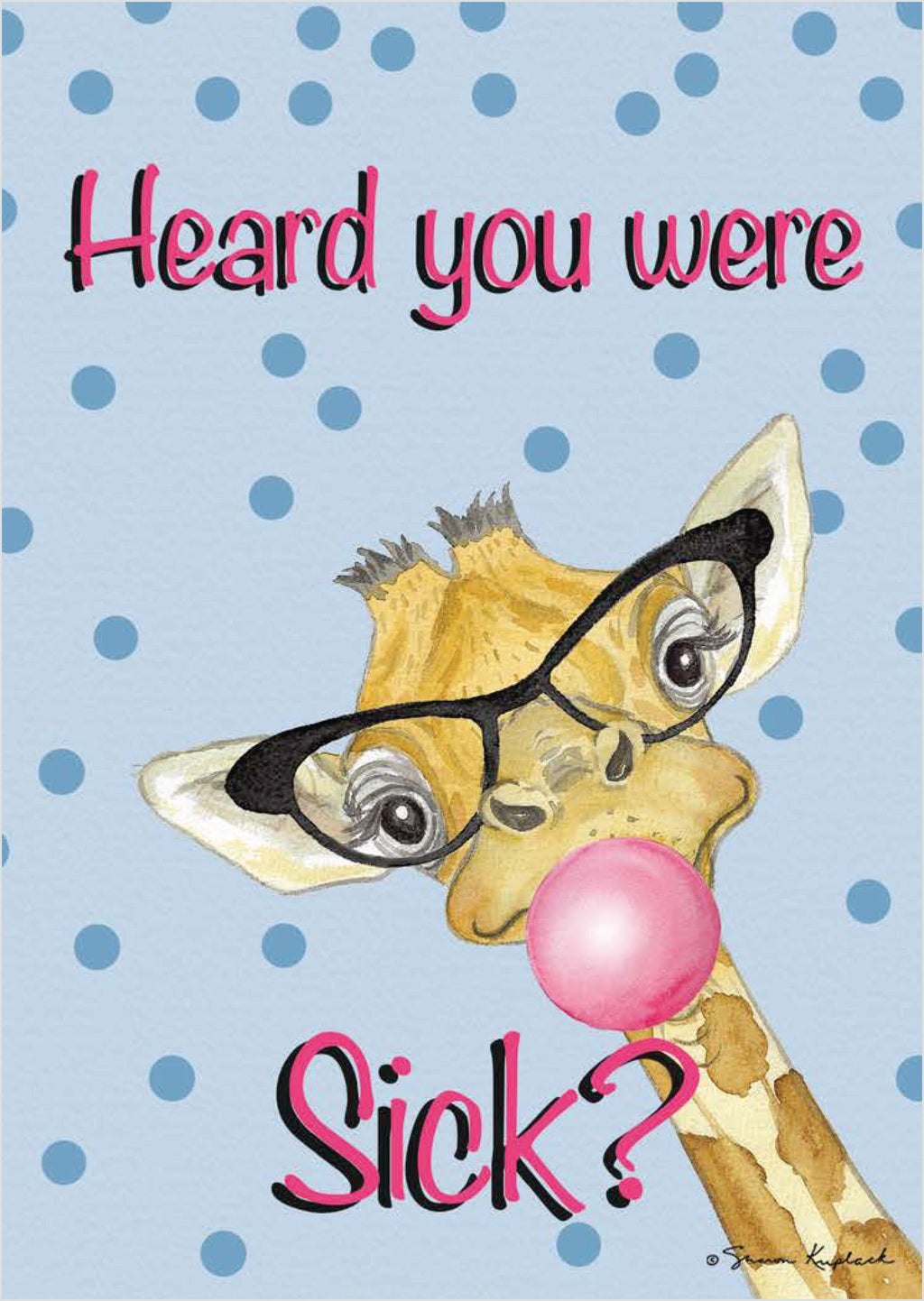 Christian Get Well Card | Heard you were Sick?