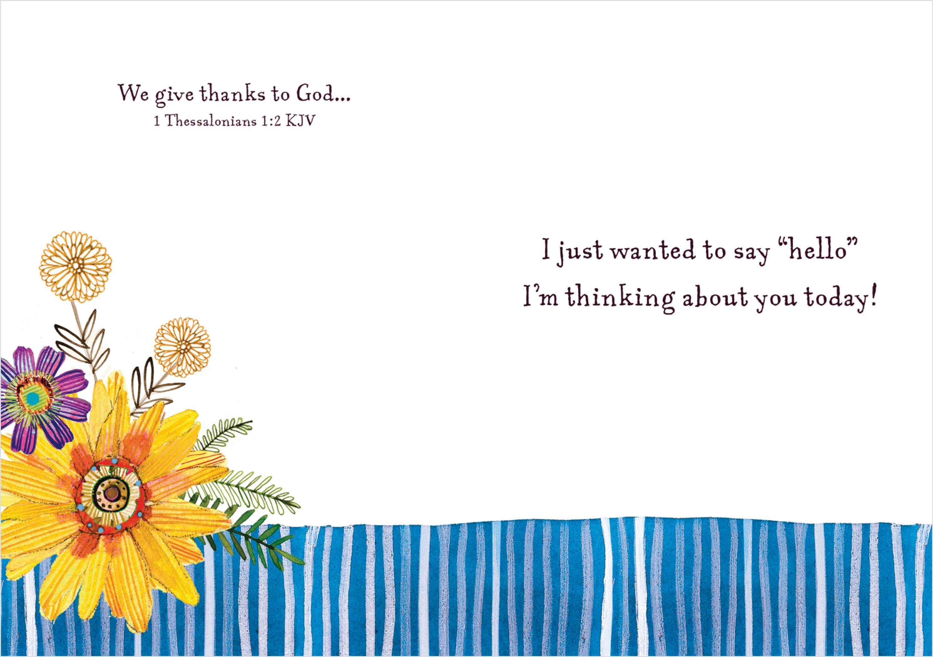 You Make My Life Brighter — Christian Friendship Card (KJV)