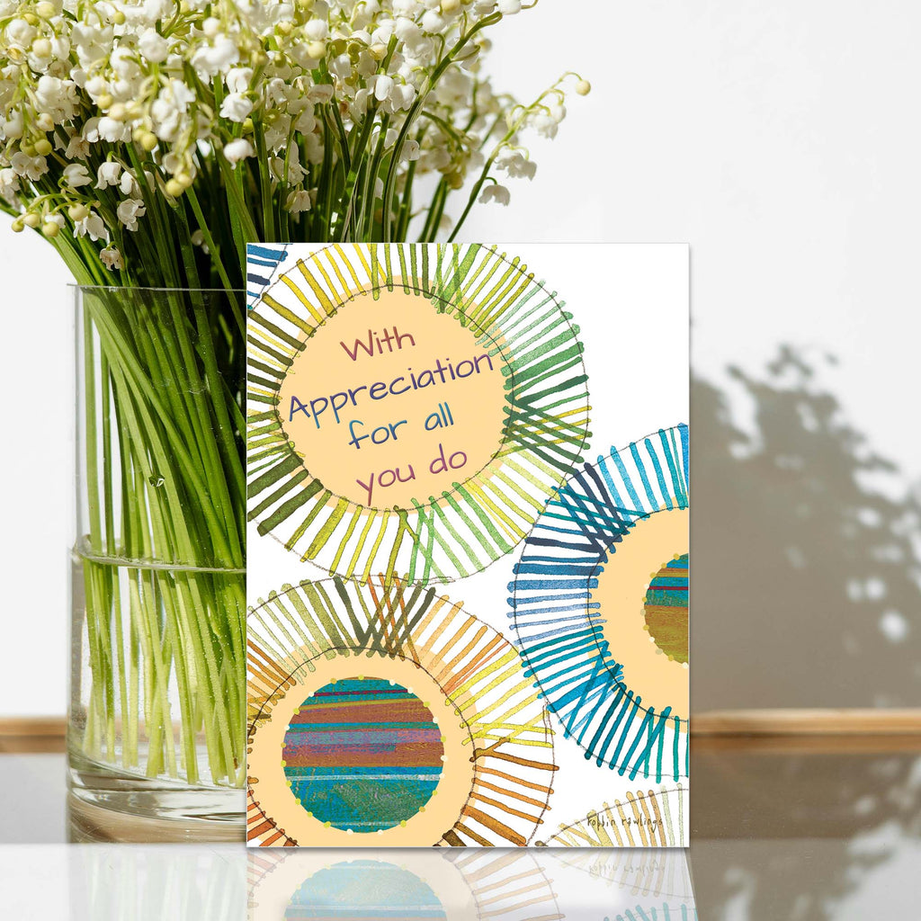 With Appreciation | Pastor or Ministry Appreciation Greeting Card