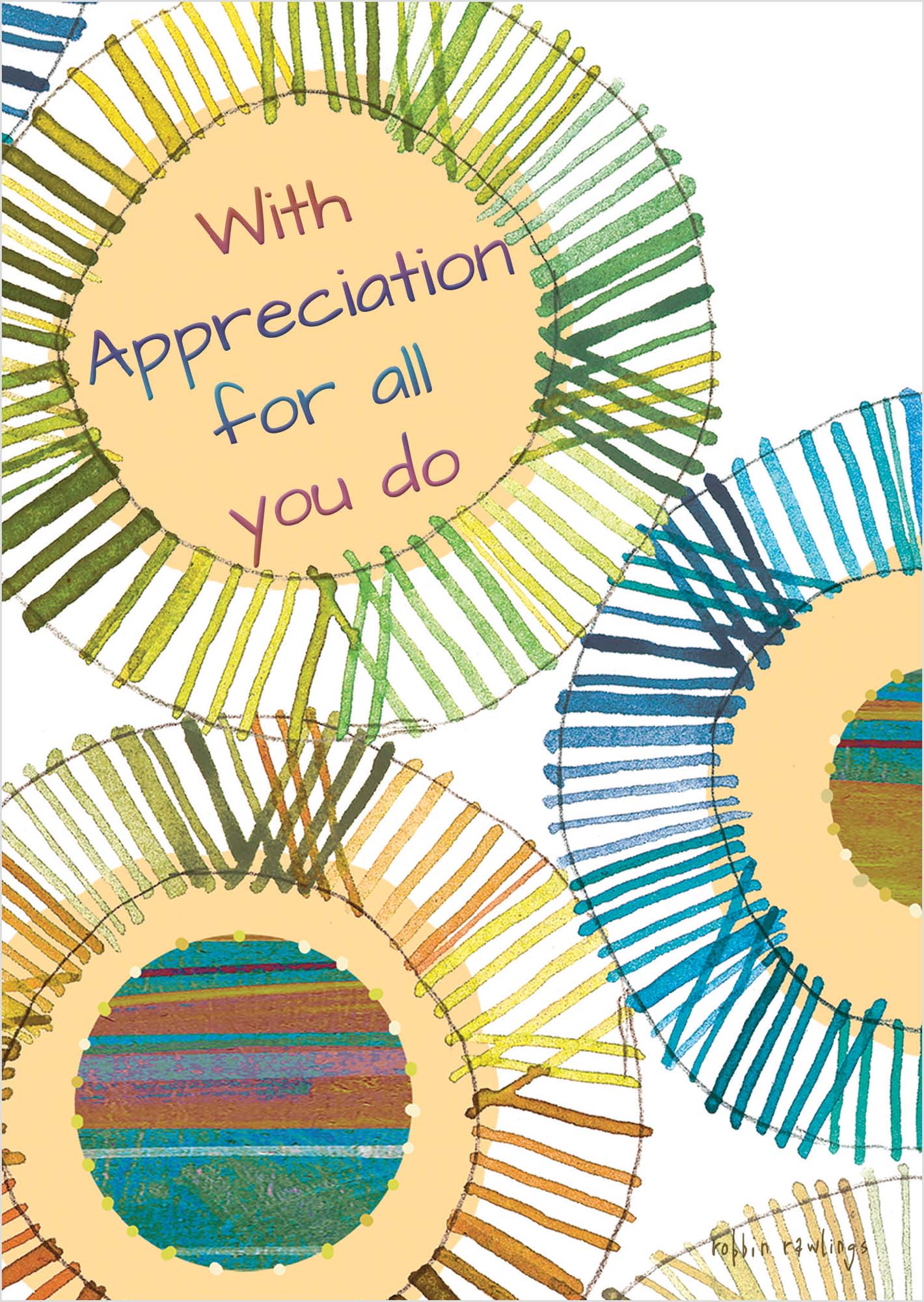 With Appreciation | Pastor or Ministry Appreciation Greeting Card