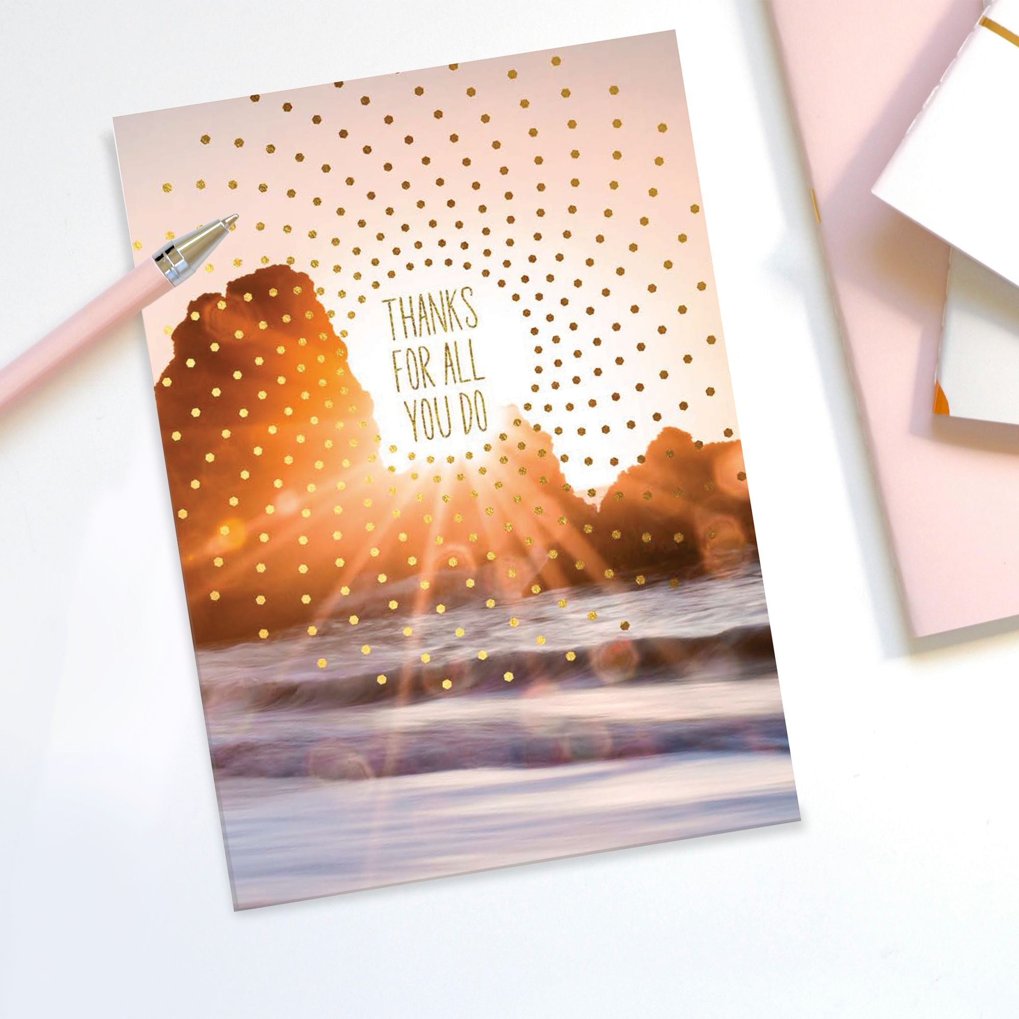 Thanks for All You Do – Shared Blessings Ministry Appreciation Card