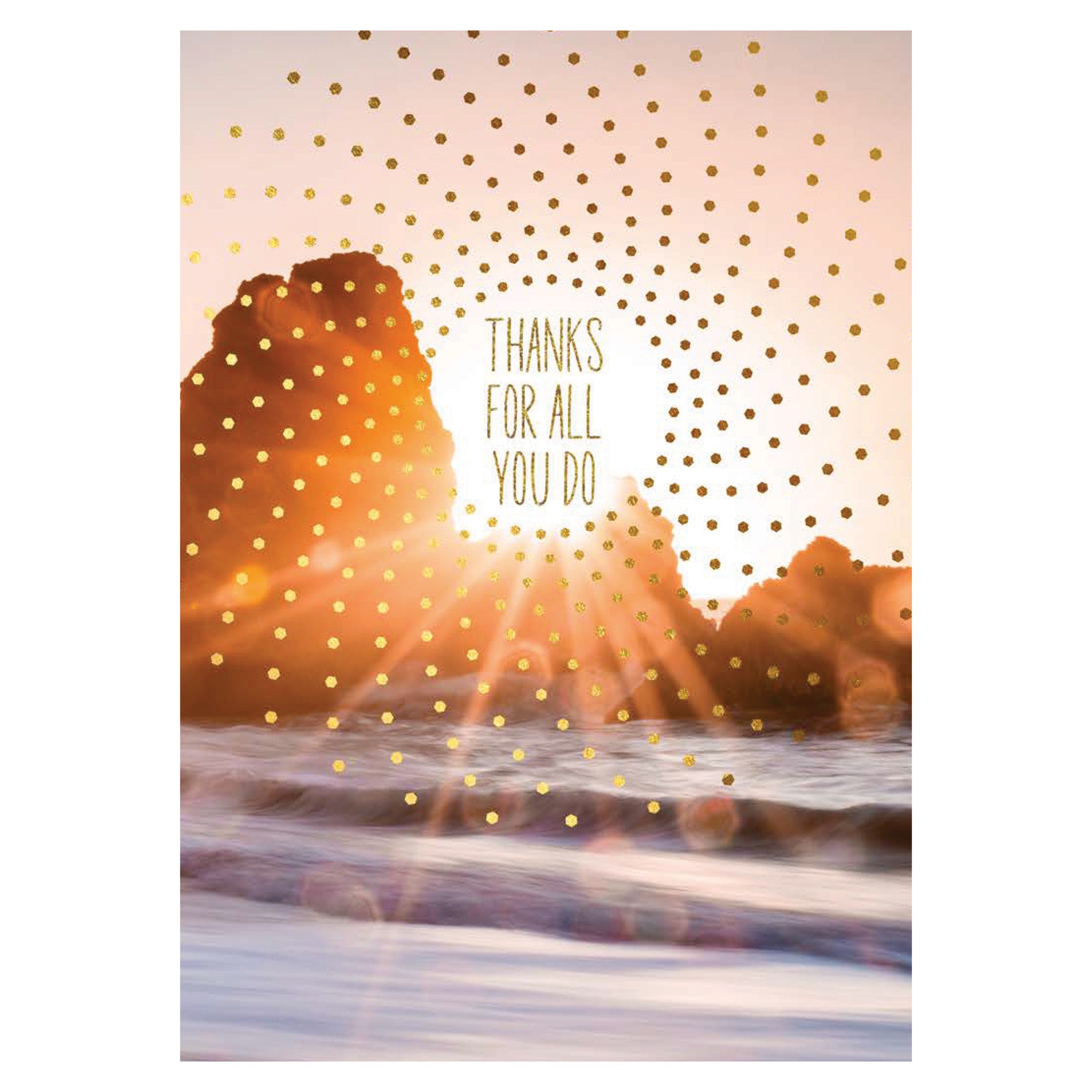 Thanks for All You Do – Shared Blessings Ministry Appreciation Card