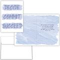 Religious Graduation Greeting Card - Decide, Commit, Succeed