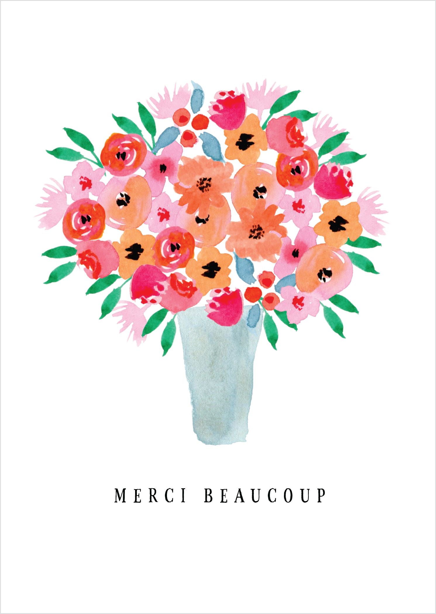 Religious Thank You Card | Merci Beaucoup