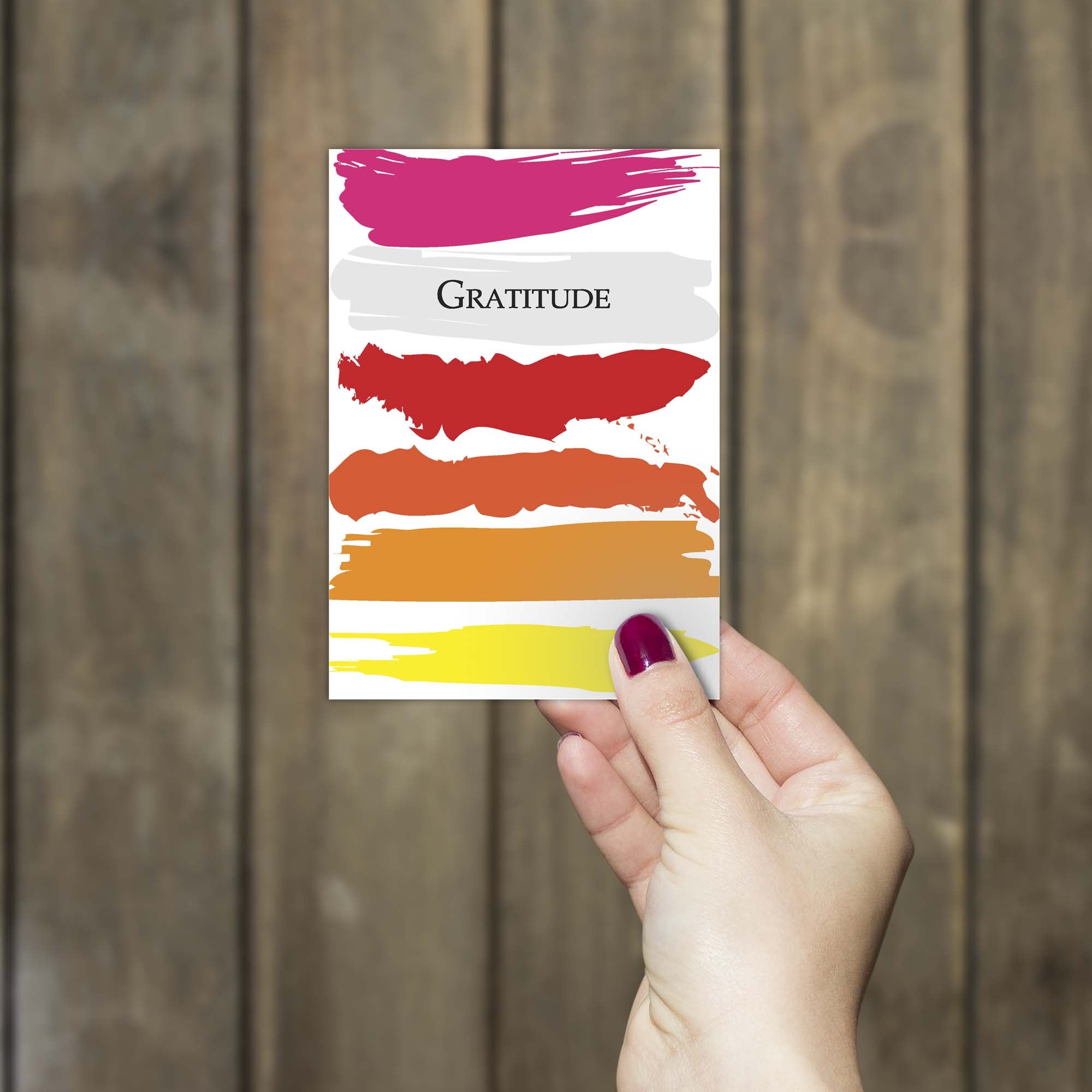 Religious Thank You Card | Gratitude