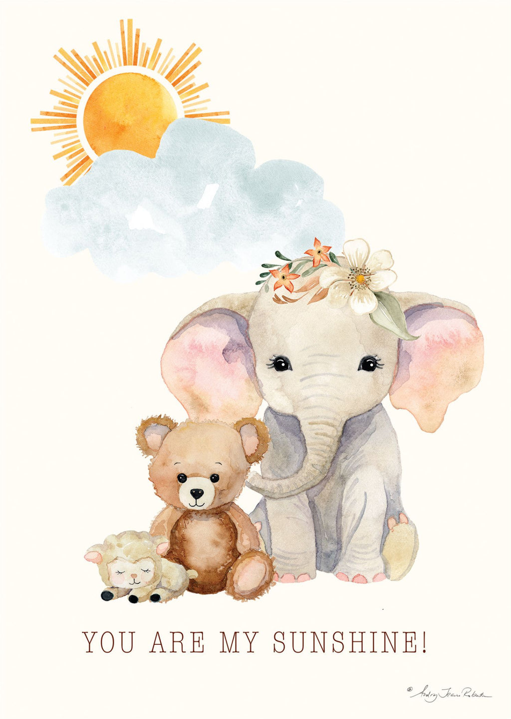 You are my Sunshine | Baby Greeting Card