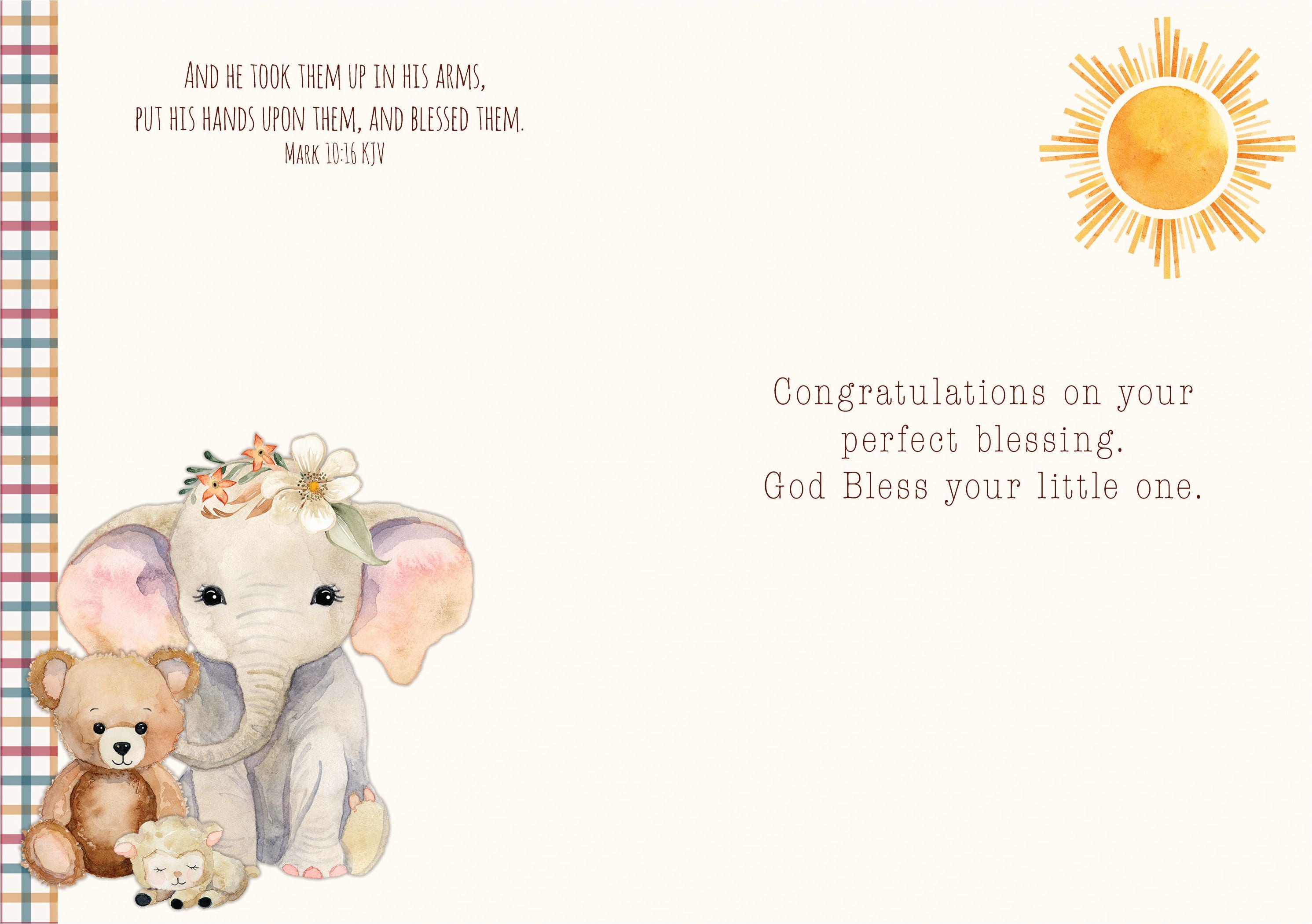 You are my Sunshine | Baby Greeting Card