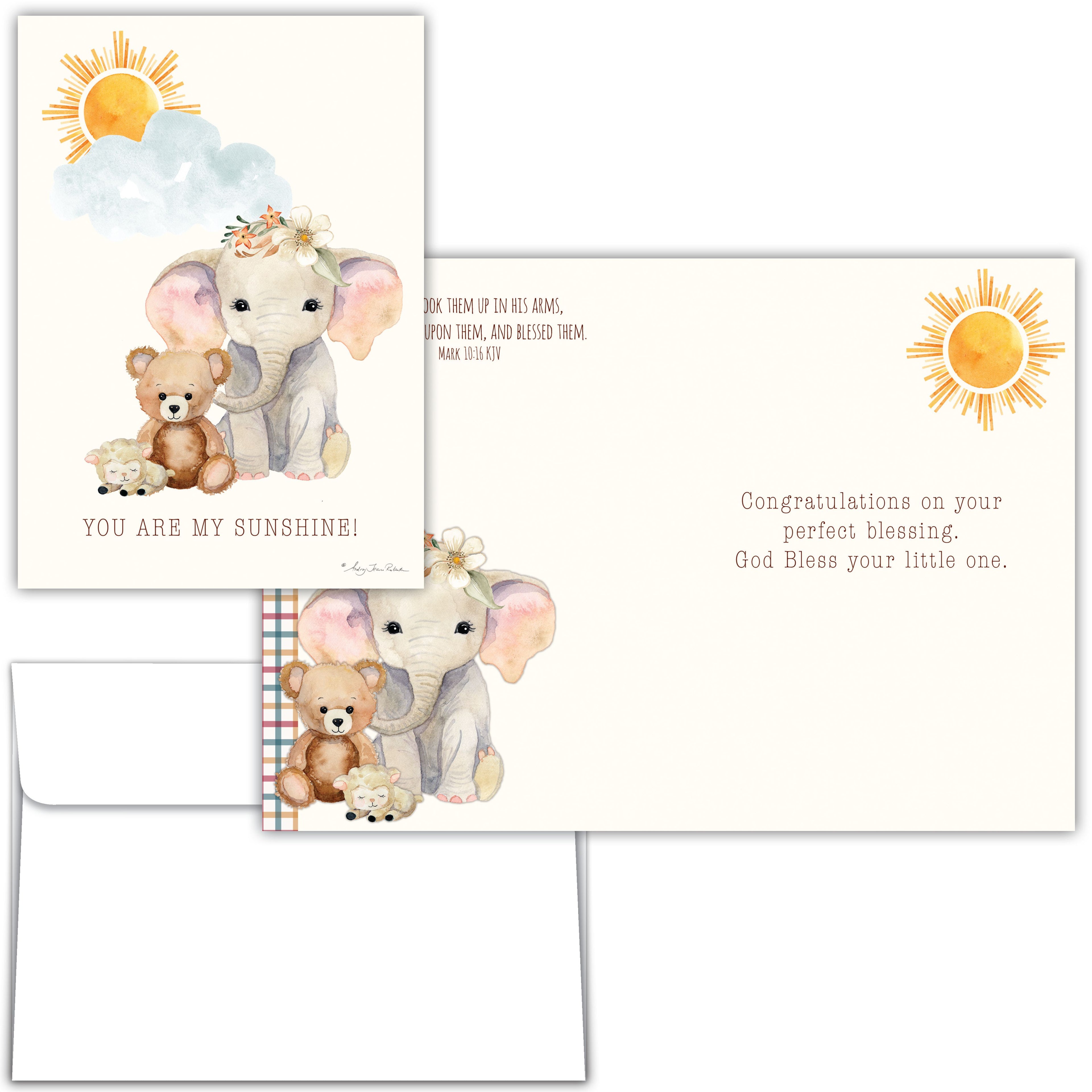 You are my Sunshine | Baby Greeting Card