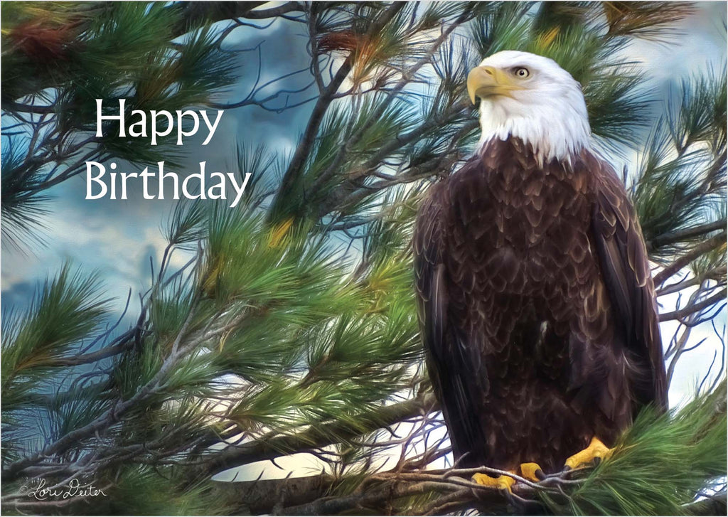 Christian Birthday Card | Noble Eagle