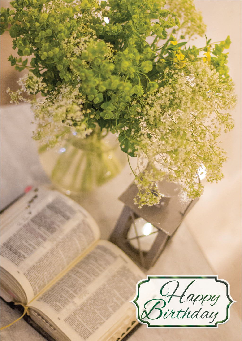 Open The Bible | Birthday Greeting Card