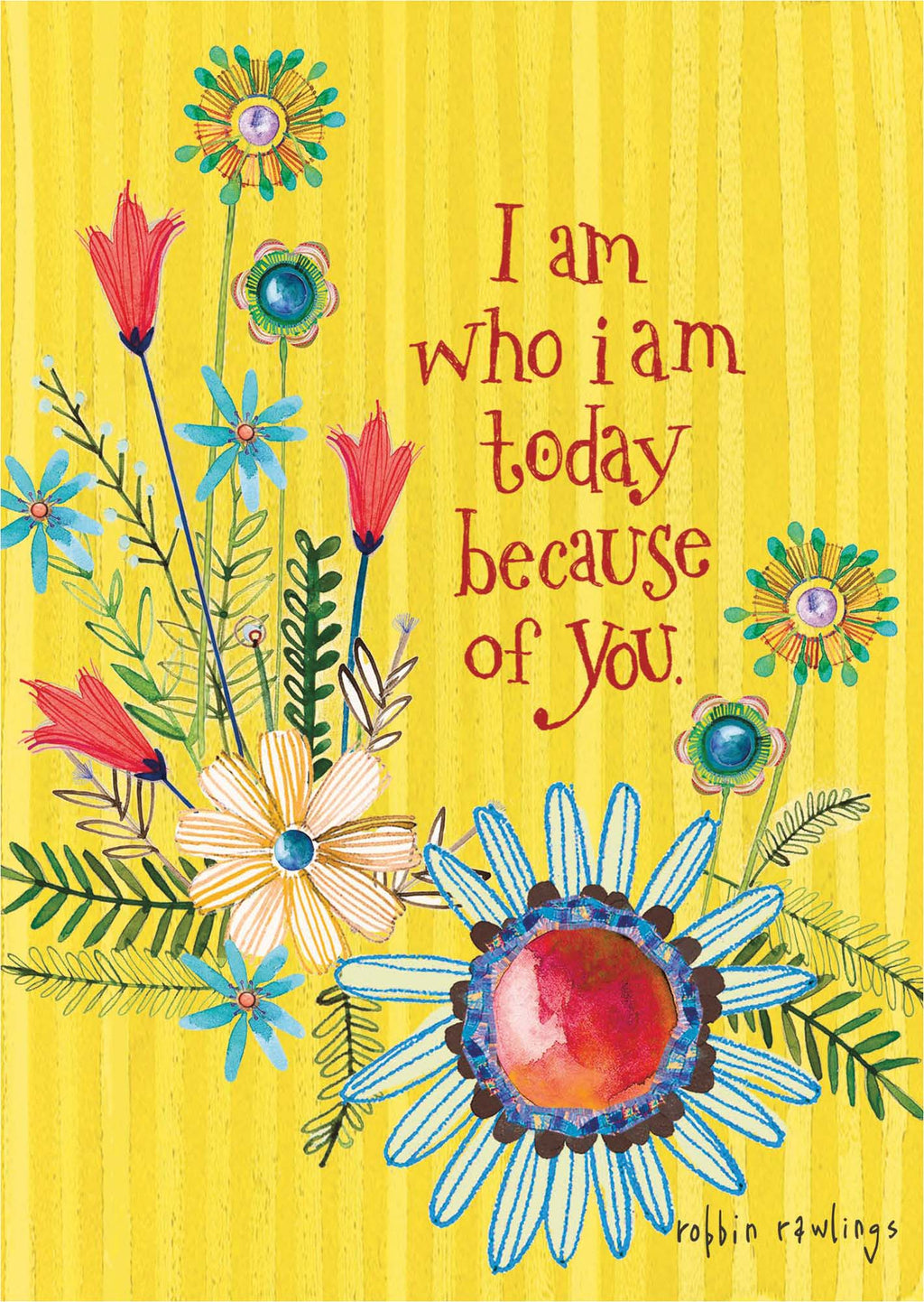 Religious Thank You Card | Because of You