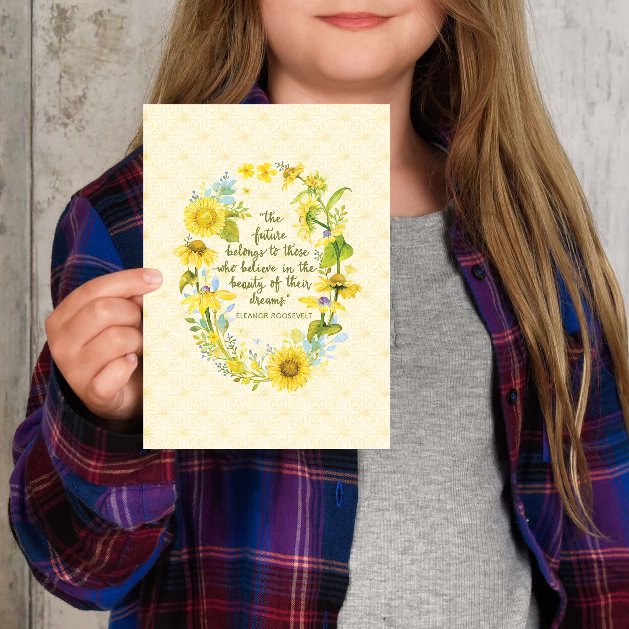 Christian Congratulations Card - The Future Belongs... with KJV Scripture