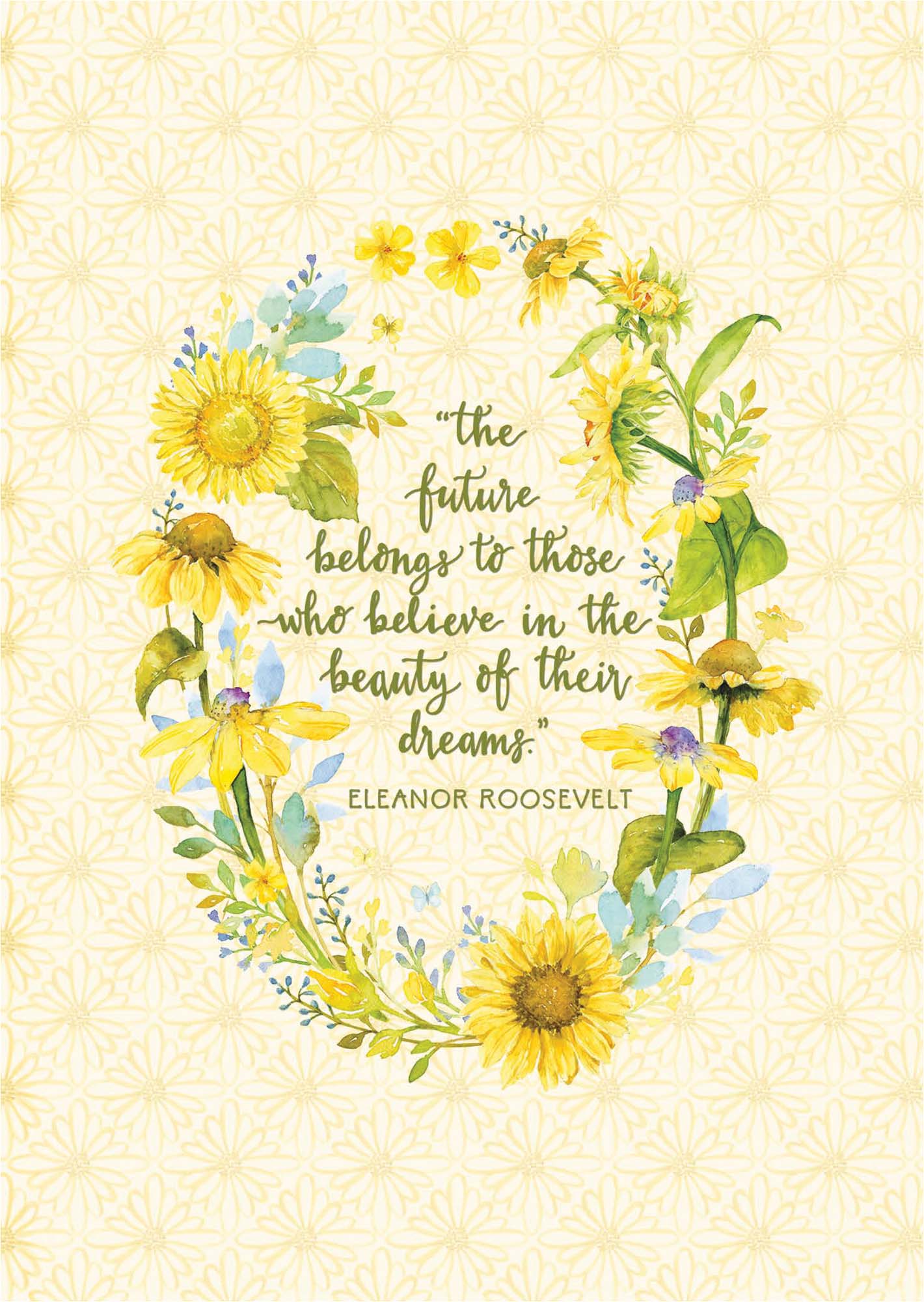 Christian Congratulations Card - The Future Belongs... with KJV Scripture