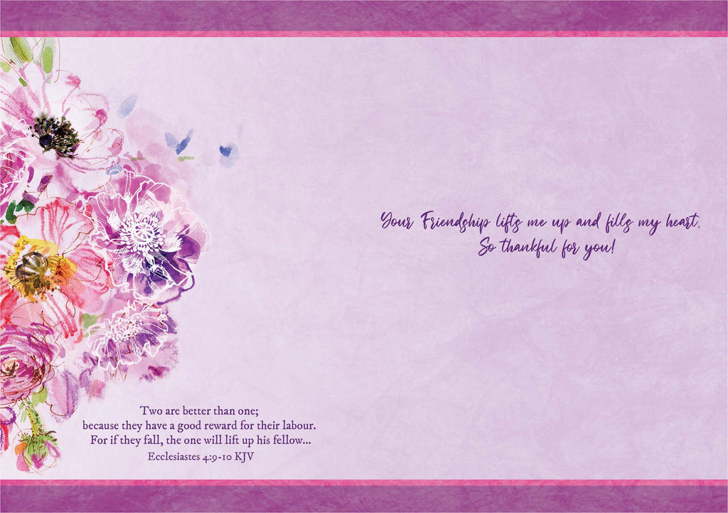 Religious Friendship Card | Friends Brighten Your Day
