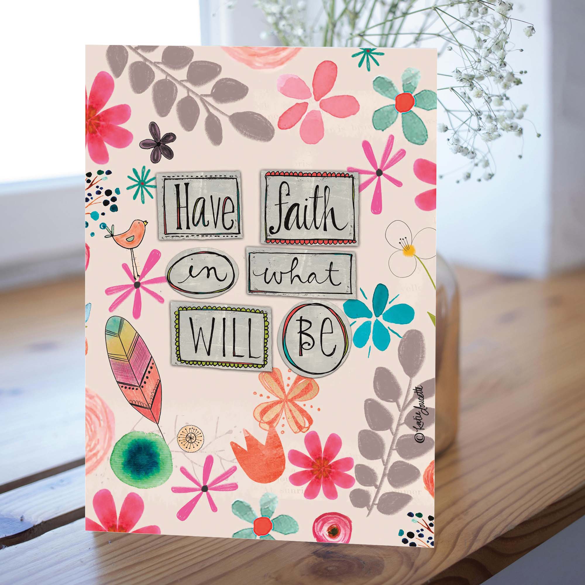 Christian Thinking of You Card | Have Faith