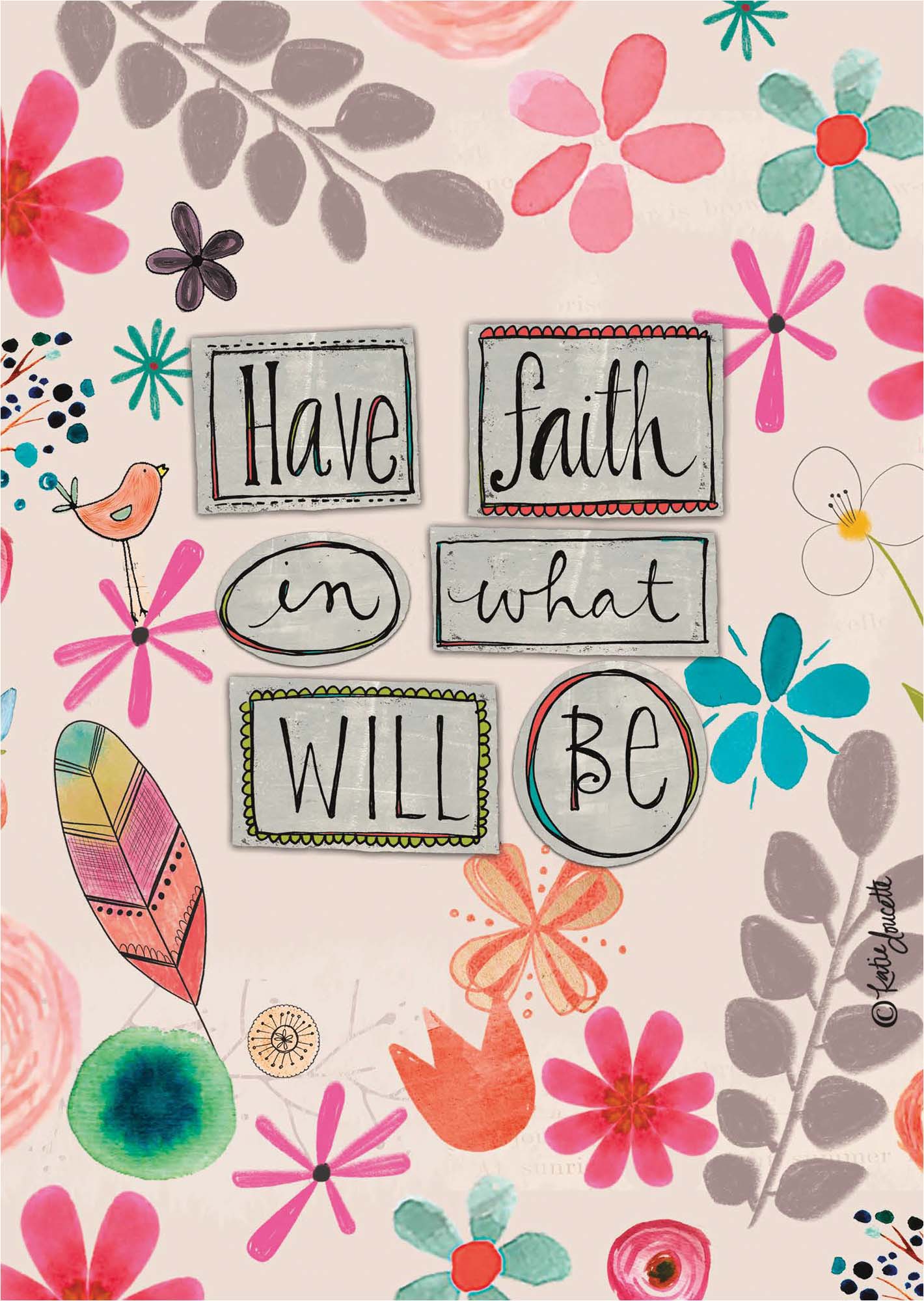 Christian Thinking of You Card | Have Faith