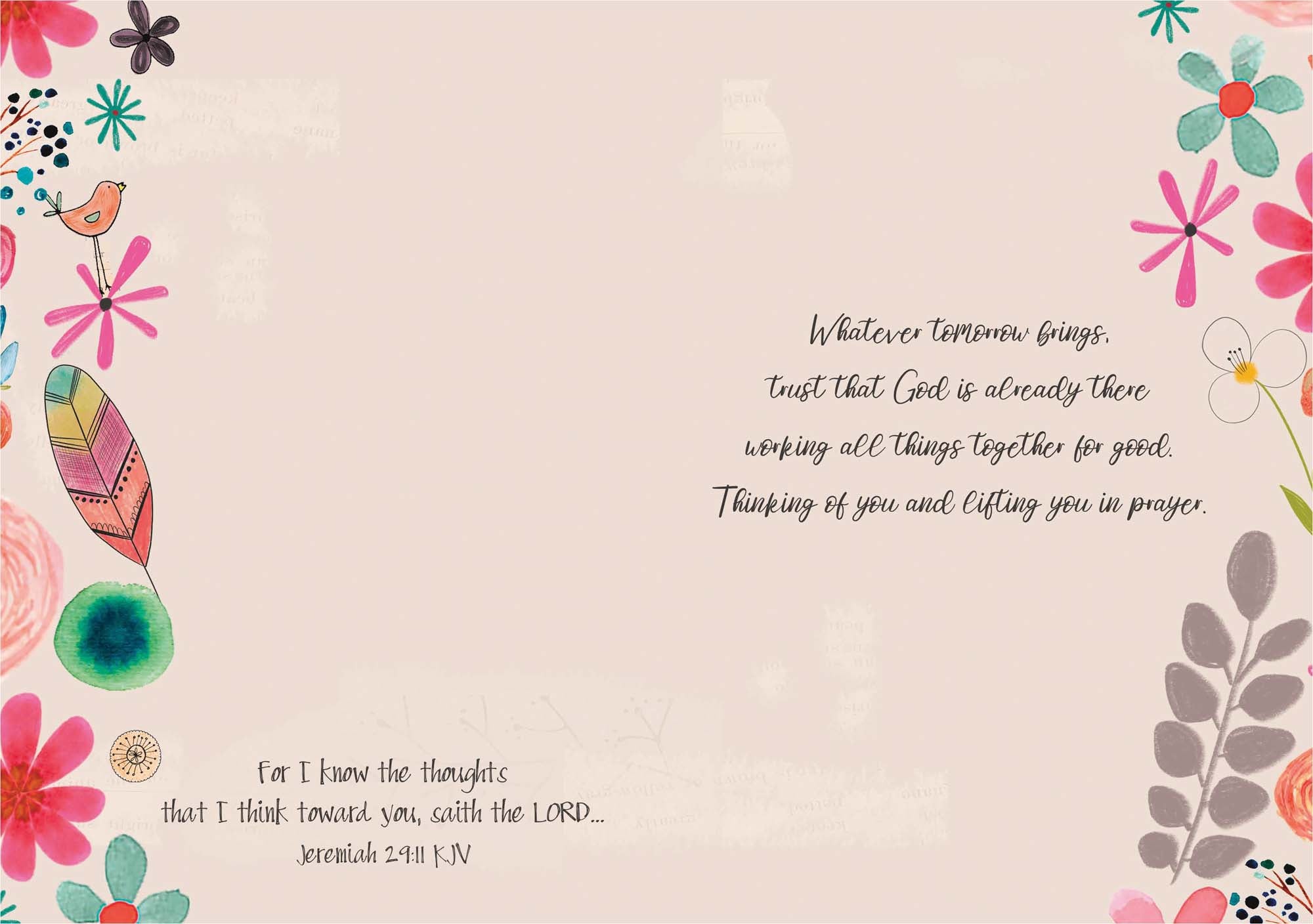 Christian Thinking of You Card | Have Faith