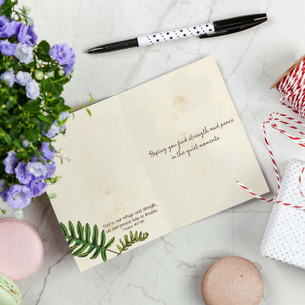 Christian Thinking of You Card | Creekside Fern