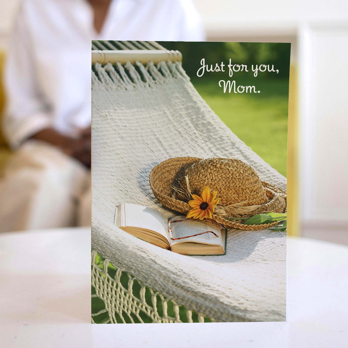 Mother's Birthday Card on Table