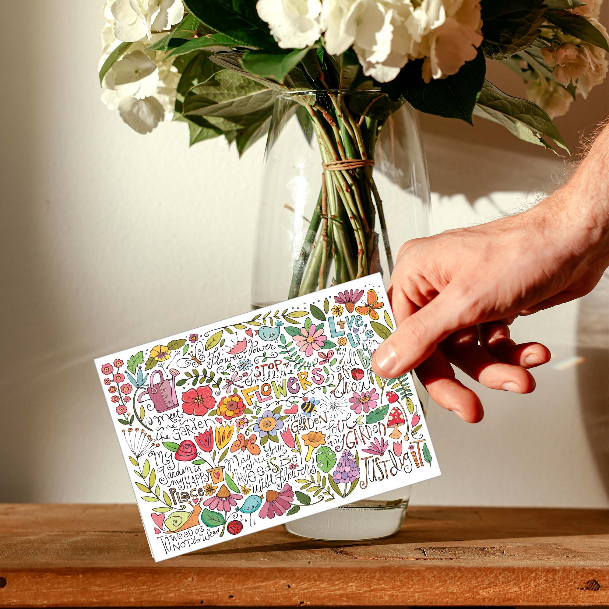 Religious Thinking of You Card | Garden Toss