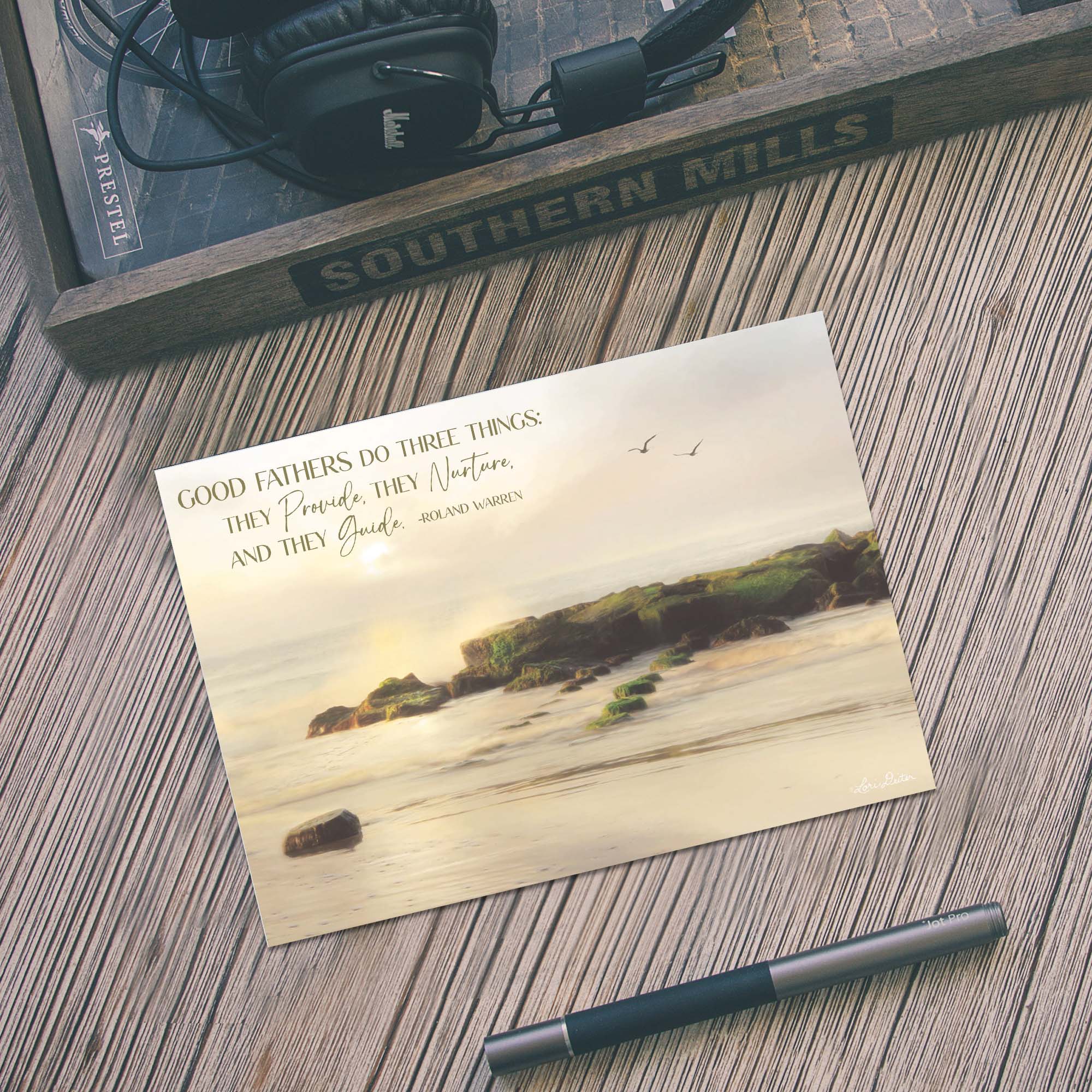 Christian Father's Day Card | The Old Pier