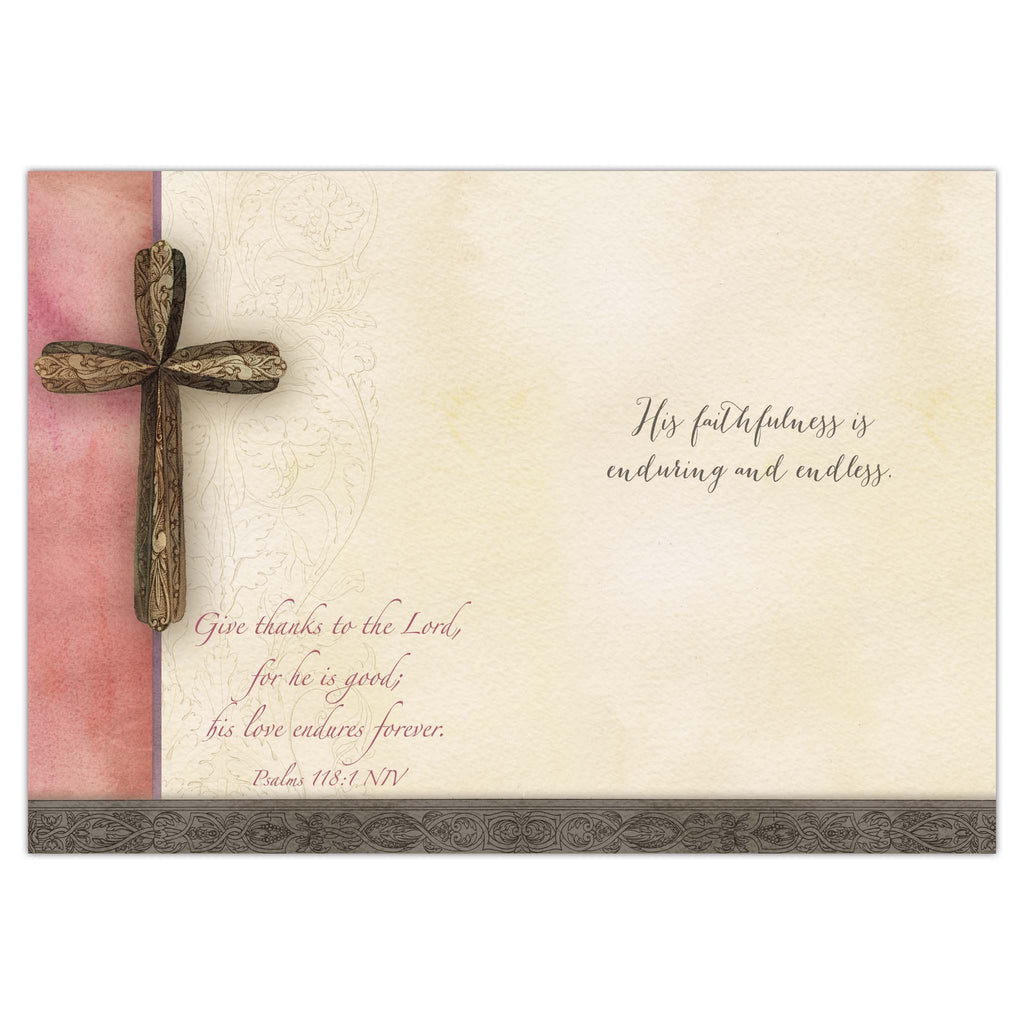 Colored Interior Scripture and Verse 